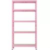 Obrazek Regał metalowy magazynowy RNDU30-5 różowy 180x90x30cm - 5 półek/175kg
