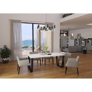 Obrazek Stół Cezar 185x90 – Biały