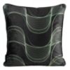 Obrazek Poszewka Pola 40x40 czarno zielona 385850 