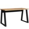 Obrazek Biurko Iga Dąb Artisan / Czarny
