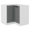 Obrazek Szafka kuchenna Luna dustgrey/biały 89x89 DN 1F BB 