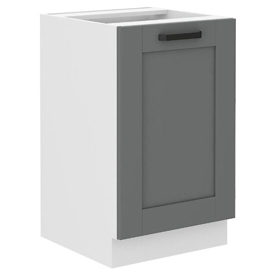 Obrazek Szafka kuchenna Luna dustgrey/biały 50ZL 1F BB 