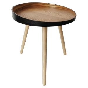 Obrazek Ława Elin czarny/dąb naturalny