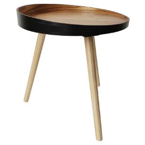 Obrazek Ława Elin czarny/dąb naturalny