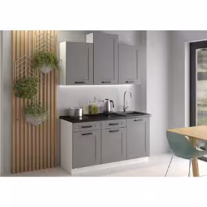 Obrazek Szafka kuchenna Luna dustgrey/biały 40G-72 1F 