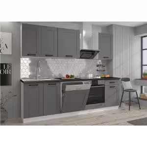 Obrazek Szafka kuchenna Luna dustgrey/biały 40G-72 1F 