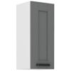 Obrazek Szafka kuchenna Luna dustgrey/biały 30G-72 1F 