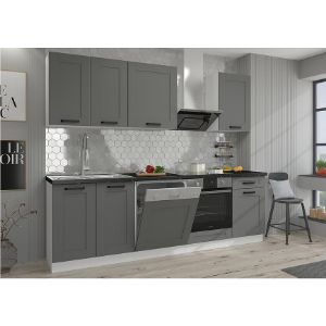 Obrazek Szafka kuchenna Luna dustgrey/biały 50GU-36 1F 