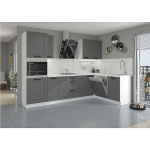 Obrazek Szafka kuchenna Luna dustgrey/biały 50GU-36 1F 