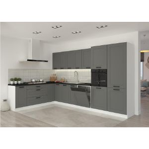 Obrazek Szafka kuchenna Luna dustgrey/biały 50GU-36 1F 