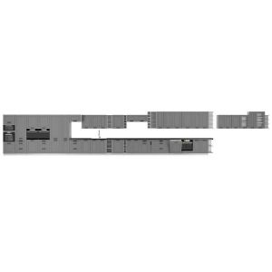 Obrazek Szafka kuchenna Luna dustgrey/biały 50GU-36 1F 