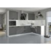 Obrazek Szafka kuchenna Luna dustgrey/biały 45G-90 1F 