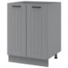 Obrazek Szafka kuchenna Lora d6p/l szary + fr. szary bb