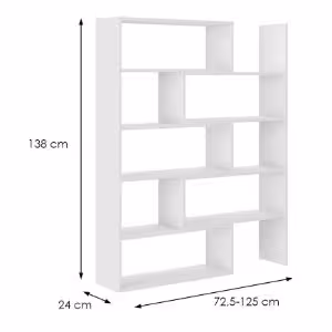 Obrazek Regał Karol 01 biały