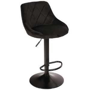 Obrazek Hoker Roma czarny welur