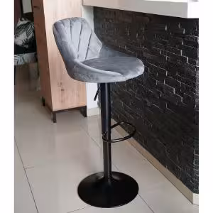 Obrazek Hoker Roma szary welur