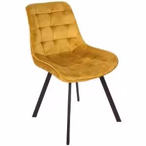 Obrazek Krzesło Simon musztardowe