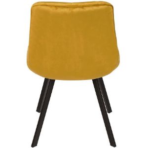 Obrazek Krzesło Simon musztardowe