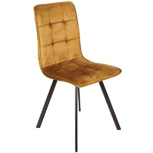 Obrazek Krzesło Orlando musztardowe