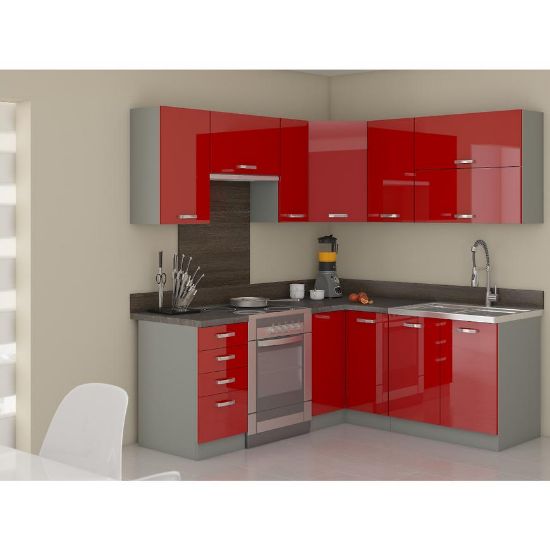 Obrazek Narożna Kuchnia Rose 190x170 Z Blatem