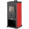 Obrazek Piec kominkowy ŻAR czerwony 7,5kW