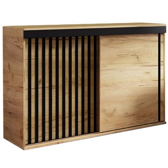 Obrazek Komoda Malani 120 craft+craft+czarny