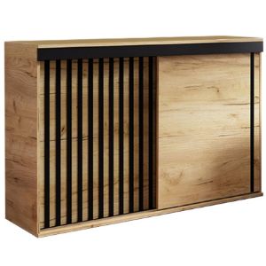 Obrazek Komoda Malani 140 craft+craft+czarny