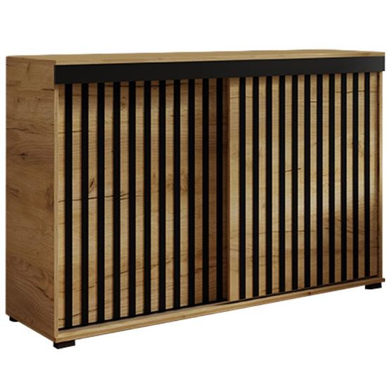 Obrazek Komoda Malani duplo 120 craft+czarny