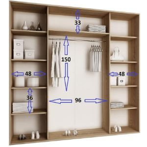 Obrazek Szafa Top 16 200 Biały