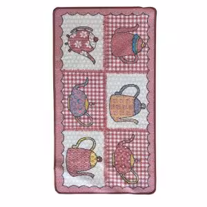 Obrazek Dywan do kuchni 0,67/1,2 KMDV179 różowy