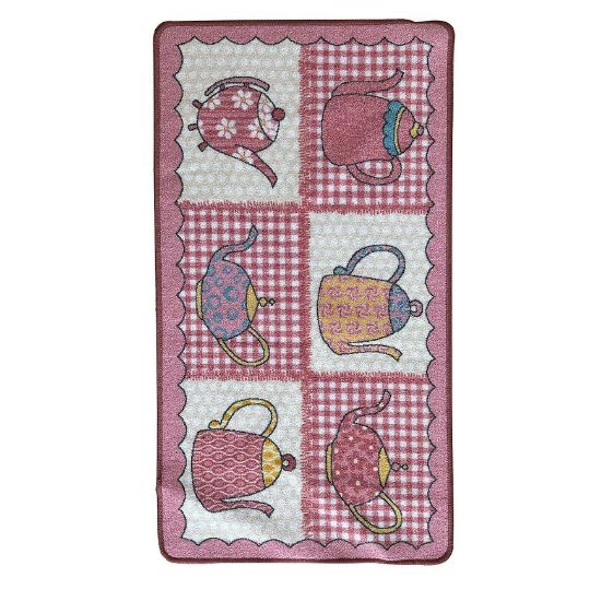 Obrazek Dywan do kuchni 0,67/1,2 KMDV179 różowy