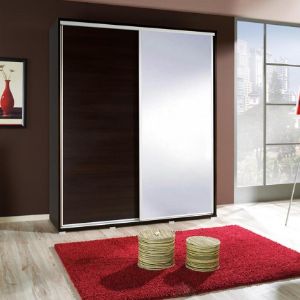 Obrazek Szafa Penelopa kasztan wenge/z lustrem 155 cm