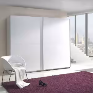 Obrazek Szafa Lux 3 biały połysk 244 cm