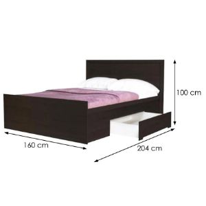 Obrazek Łóżko Finezja F10 sonoma czekoladowa