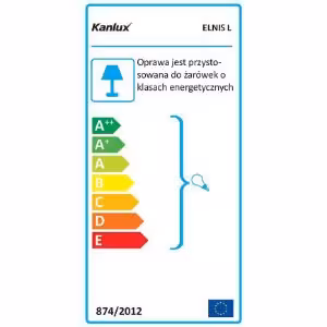 Obrazek Oprawa Elnis L W/A 27805