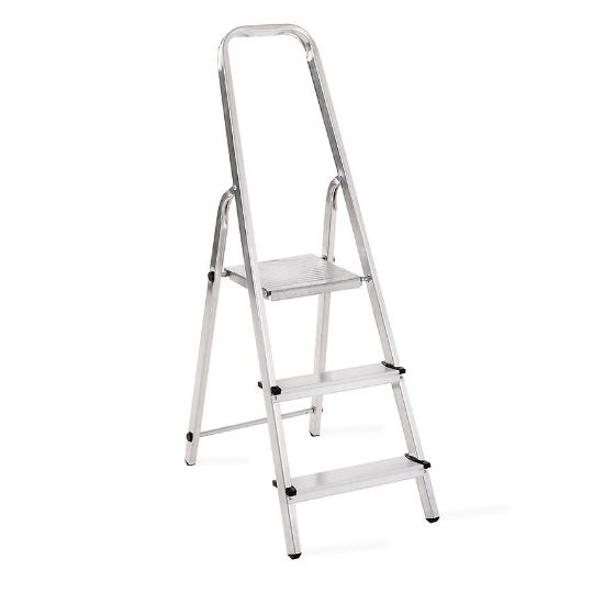 Obrazek Drabina aluminowa jednostronna 3 stopniowa 125 kg 
