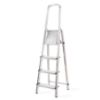 Obrazek Drabina aluminowa jednostronna 4 stopniowa 150 kg