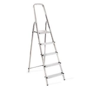 Obrazek Drabina aluminowa jednostronna 5 stopniowa 150 kg