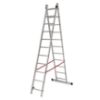 Obrazek Drabina aluminiowa dwuelementowa 11 stopniowa 150kg Master line 