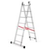 Obrazek Drabina aluminiowa dwuelementowa 7 stopniowa 150kg Master line 