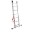 Obrazek Drabina aluminiowa dwuelementowa 7 stopniowa 150kg Master line 
