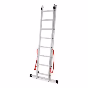 Obrazek Drabina aluminiowa dwuelementowa 8 stopniowa 150kg Master line 
