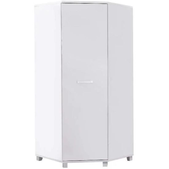 Obrazek Szafa Maximus M34 narożna biała 90 cm
