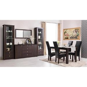 Obrazek Szafa Finezja F2 2 drzwi sonoma czekoladowa 90 cm