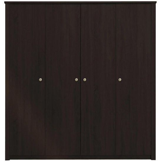 Obrazek Szafa Finezja F4 4 drzwi sonoma czekoladowa 200 cm