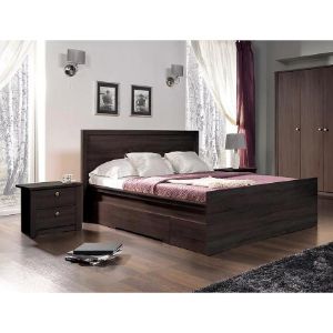 Obrazek Szafa Finezja F4 4 drzwi sonoma czekoladowa 200 cm