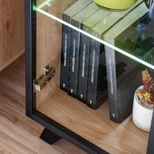 Obrazek Liam Witryna Wysoka Hjz Lm Wsw Hickory Jackson/Czarny