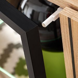 Obrazek Liam Witryna Wysoka Hjz Lm Wsw Hickory Jackson/Czarny