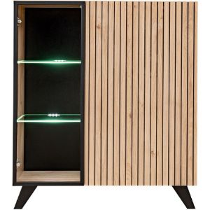 Obrazek Liam Witryna Niska Hjz Lm Wsn Hickory Jackson/Czarny