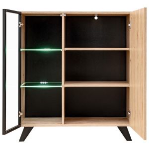 Obrazek Liam Witryna Niska Hjz Lm Wsn Hickory Jackson/Czarny